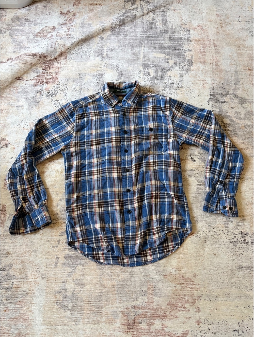 Woolrich Trout run blue flannel
